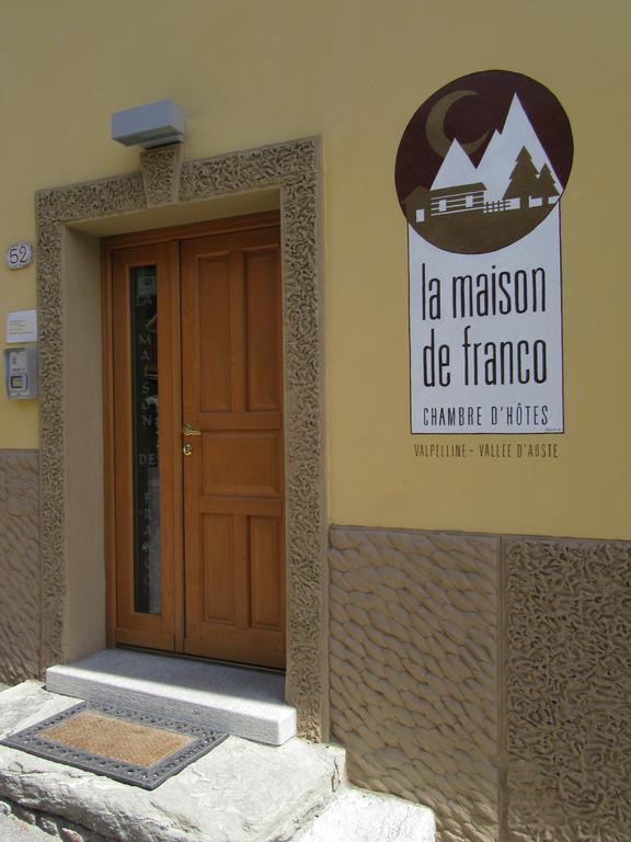 La Maison De Franco Valpelline Exterior foto
