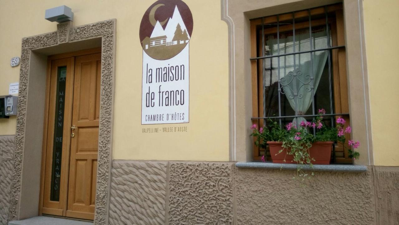 La Maison De Franco Valpelline Exterior foto